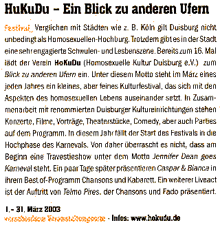 Applaus 03/03