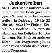 SP am 26.02.03