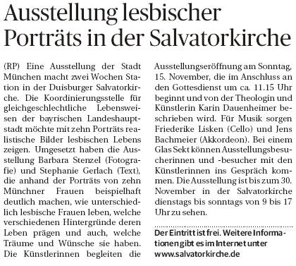 Rheinische Post 12.11.15