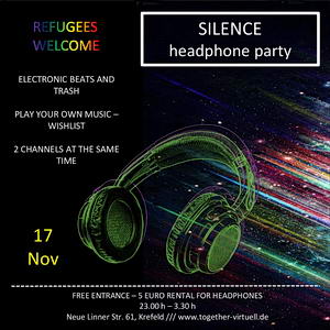 SILENCE headphone party