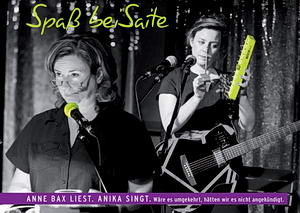 Anne Bax liest und Anika Auweiler