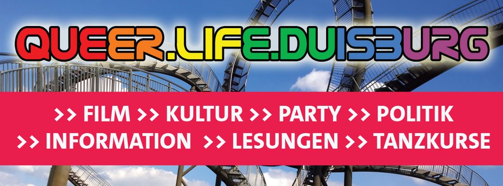 Banner Queer.Life.Duisburg 2023 Banner Queer.Life.Duisburg 2023
