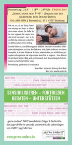 Seite 10 vom Programmheft Queer.Life.Duisburg 2024 Seite 10 vom Programmheft Queer.Life.Duisburg 2024