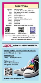 Seite 2 vom Programmheft Queer.Life.Duisburg 2023