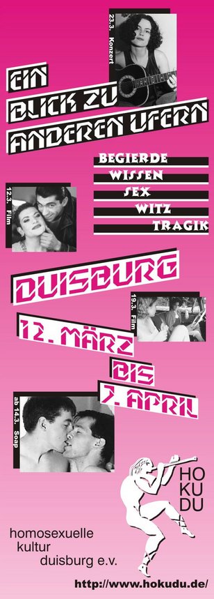 Titelseite Queer.Life.Duisburg 2000 Titelseite Queer.Life.Duisburg 2000
