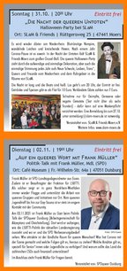 Seite 3 vom Programmheft Queer.Life.Duisburg 2021 Seite 3 vom Programmheft Queer.Life.Duisburg 2021