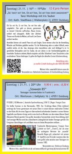 Seite 9 vom Programmheft Queer.Life.Duisburg 2021 Seite 9 vom Programmheft Queer.Life.Duisburg 2021