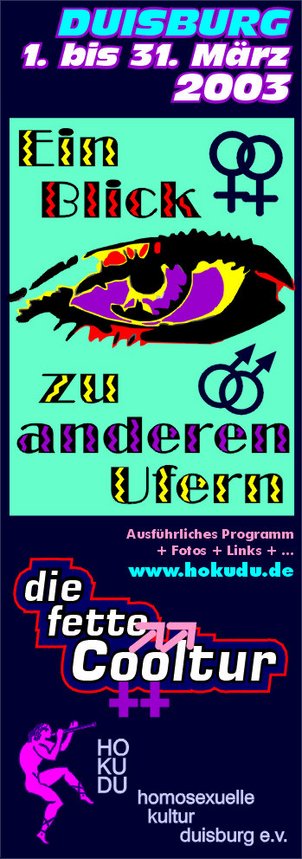 Titelseite Queer.Life.Duisburg 2003
