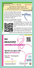 Seite 8 vom Programmheft Queer.Life.Duisburg 2024 Seite 8 vom Programmheft Queer.Life.Duisburg 2024
