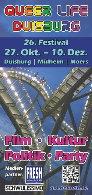 Titelseite Queer.Life.Duisburg 2014