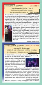Seite 3 vom Programmheft Queer.Life.Duisburg 2024 Seite 3 vom Programmheft Queer.Life.Duisburg 2024