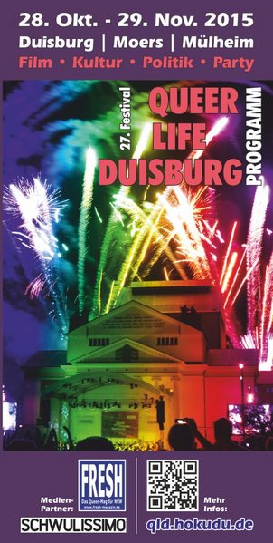 Titelseite Queer.Life.Duisburg 2015