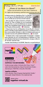 Seite 4 vom Programmheft Queer.Life.Duisburg 2023