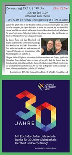 Seite 10 vom Programmheft Queer.Life.Duisburg 2021 Seite 10 vom Programmheft Queer.Life.Duisburg 2021