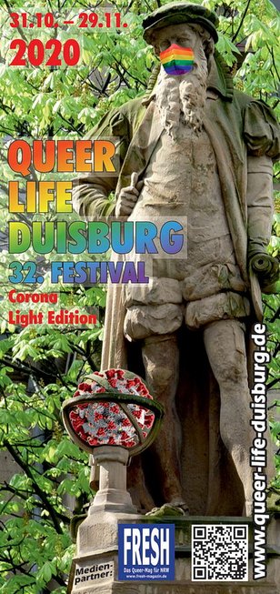 Titelseite Queer.Life.Duisburg 2020