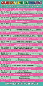 Seite 20 vom Programmheft Queer.Life.Duisburg 2024 Seite 20 vom Programmheft Queer.Life.Duisburg 2024
